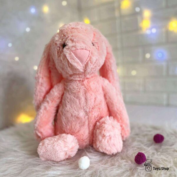 عروسک خرگوش جلی کت بزرگ