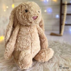 عروسک پولیشی نرم اورجینال وارداتی خارجی خرگوش جلی کت جیلی کت