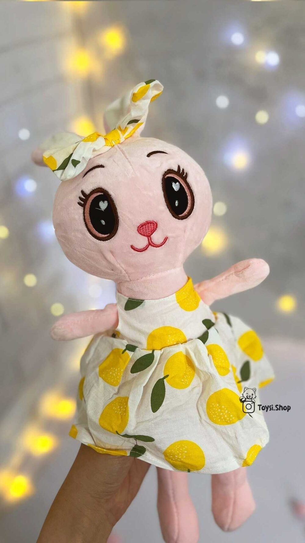 عروسک خرگوش لباس میوه ای