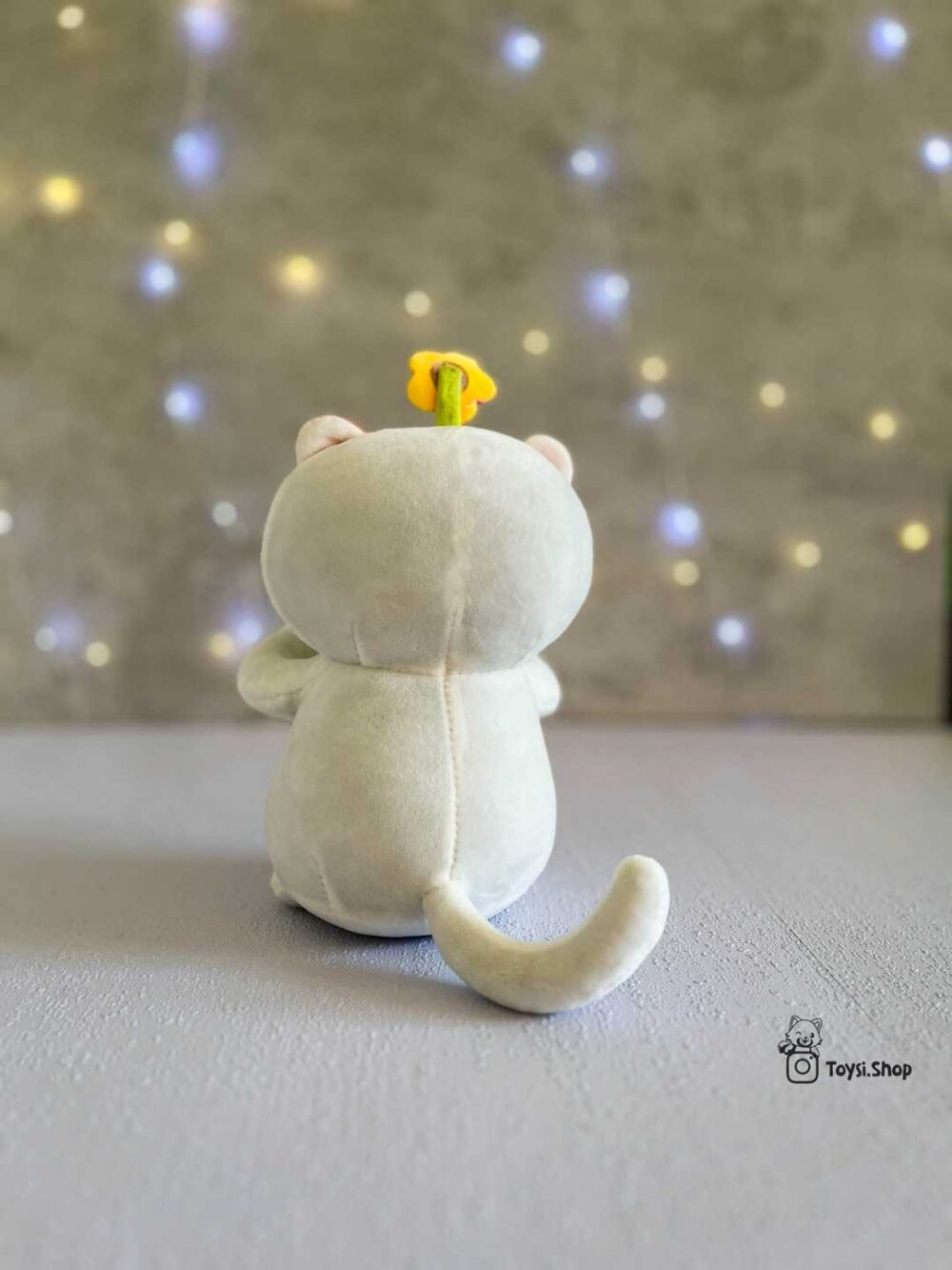 عروسک گربه گل به سر