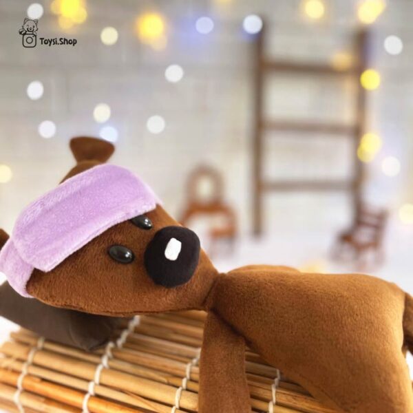 خرید و قیمت عروسک تدی مستربین با چشم بند