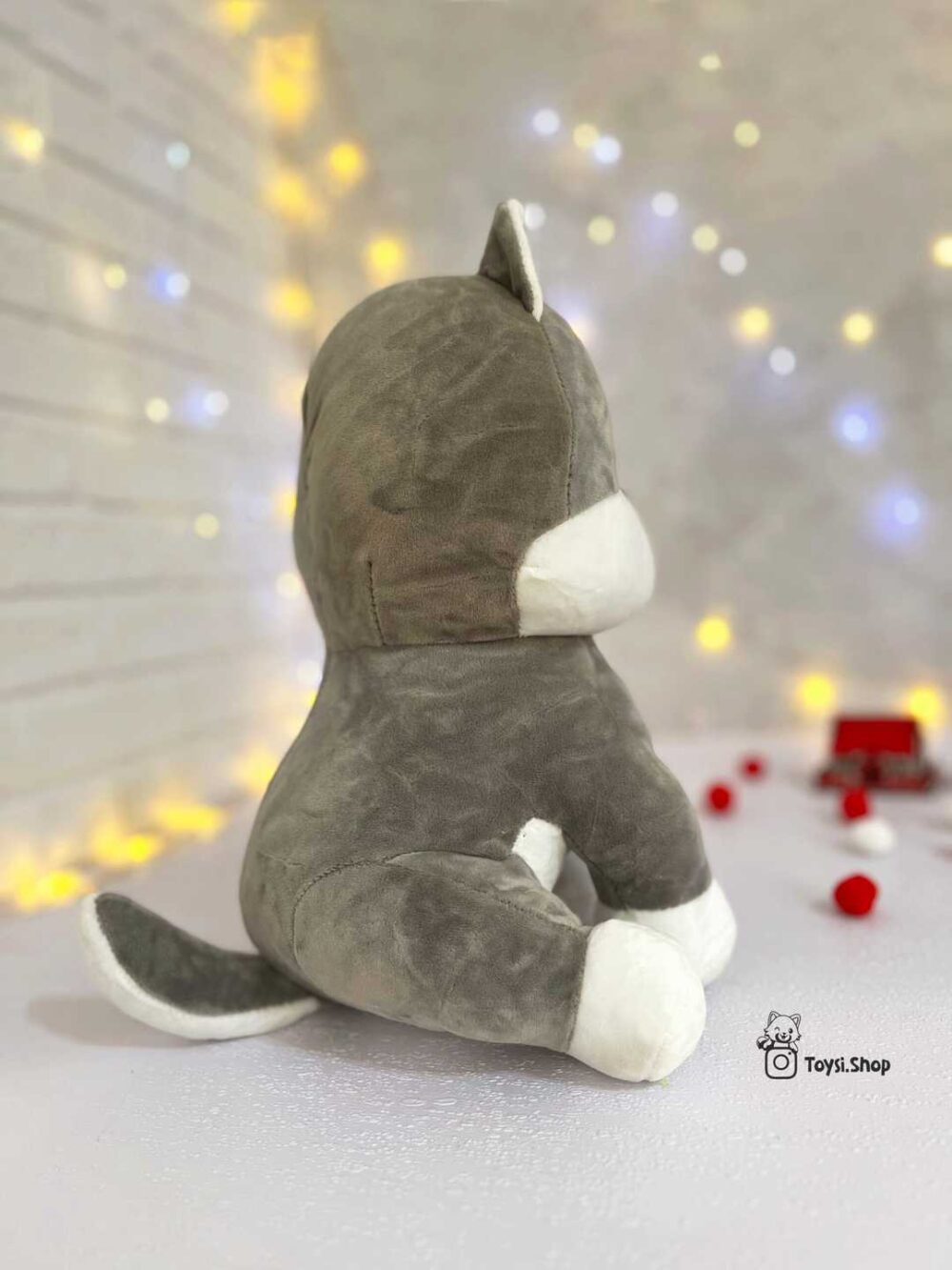 عروسک سگ هاسکی بزرگ