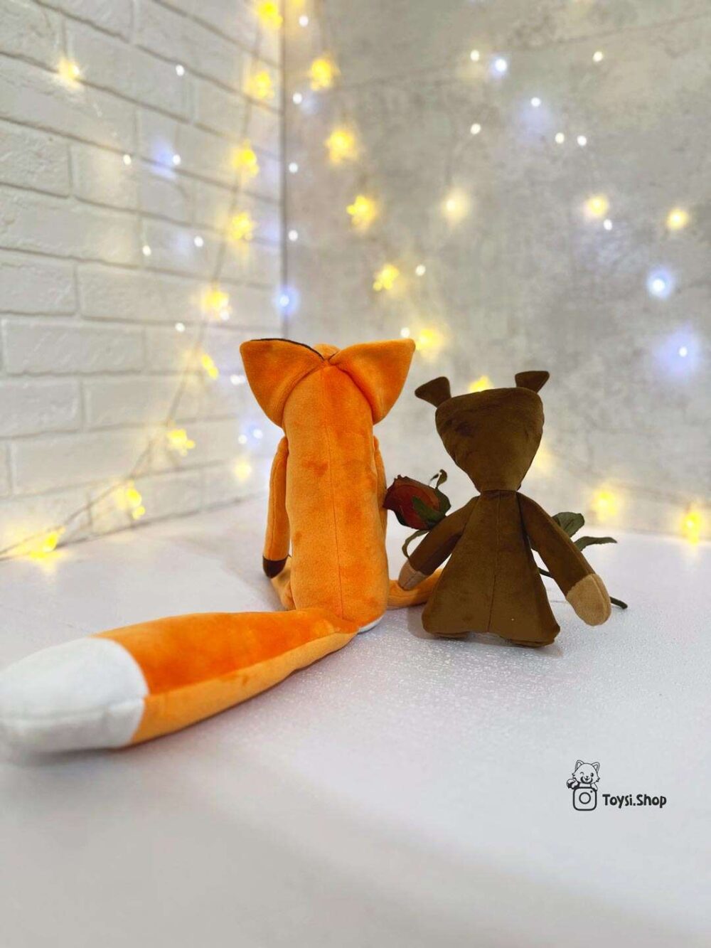 عروسک روباه شازده کوچولو عروسک روباه کوچولو