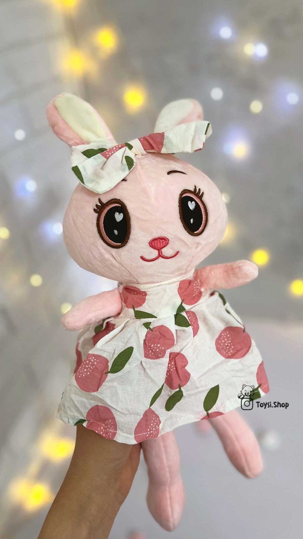 عروسک خرگوش لباس میوه ای