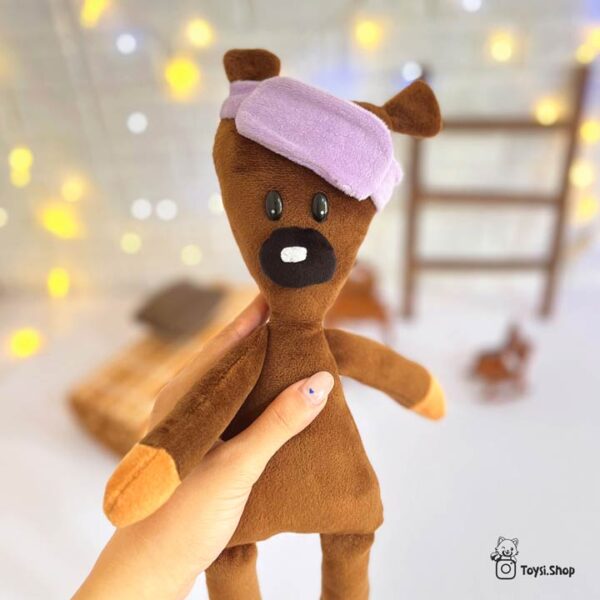 عروسک تدی طرح خرس مستربین