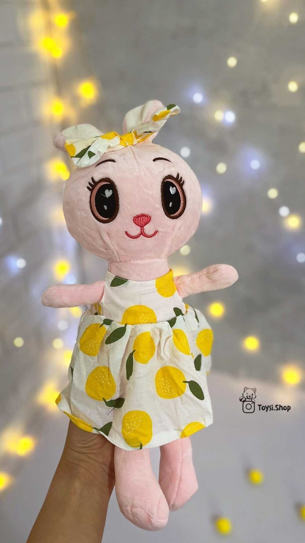 عروسک خرگوش لباس میوه ای