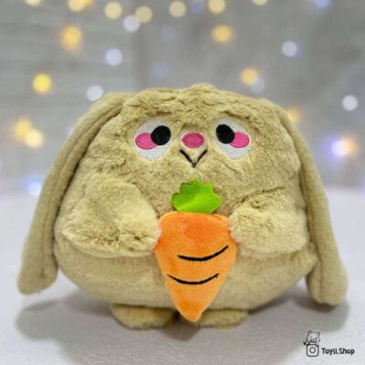 عروسک خرگوش هویج بدست