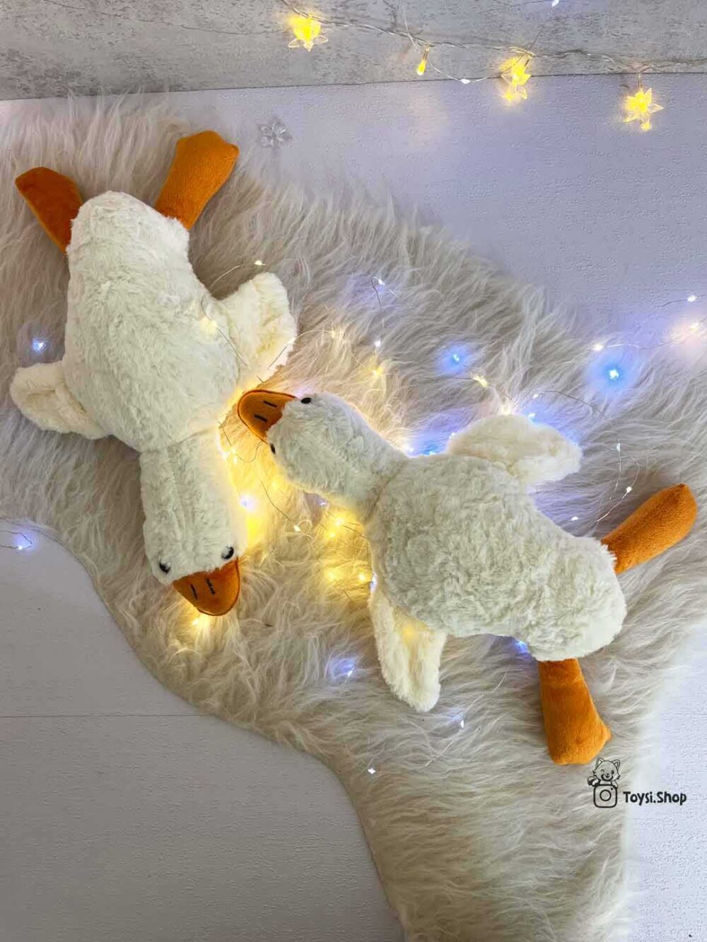 عروسک غاز بالشتی خوابیده