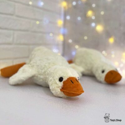 عروسک غاز بالشتی عروسک غاز خوابیده