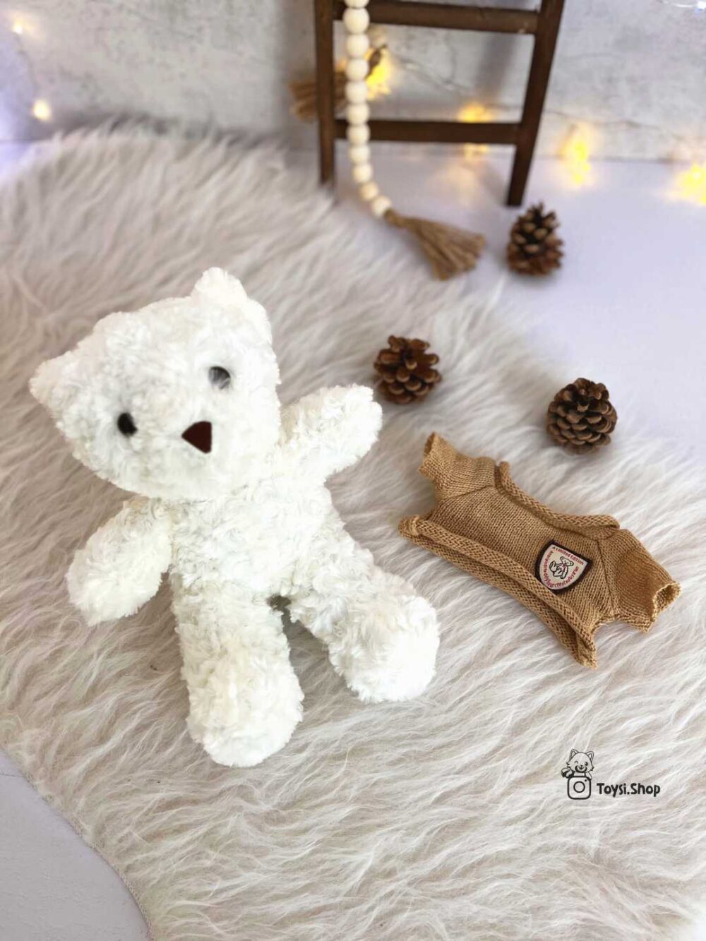 عروسک خرس تدی پولیوری عروسک خرس تدی پولیوری