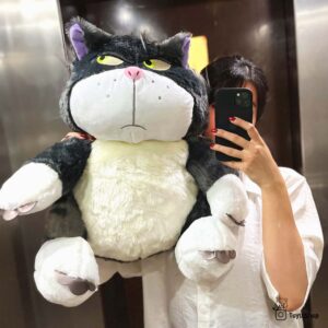 خرید عروسک گربه پشمالو بزرگ