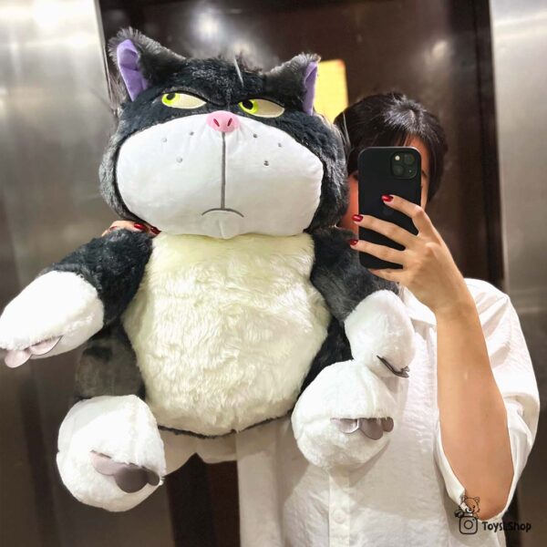 خرید عروسک گربه پشمالو بزرگ