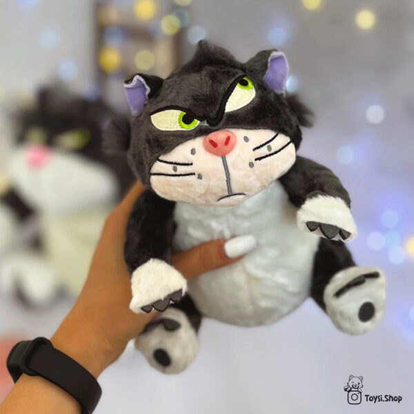 عروسک گربه لوسیفر گربه بدجنس کارتون سیندرلا