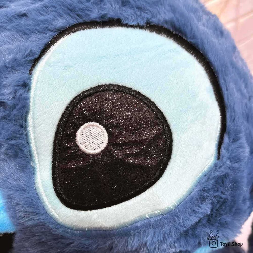 عروسک استیچ پرزی بزرگ وارداتی