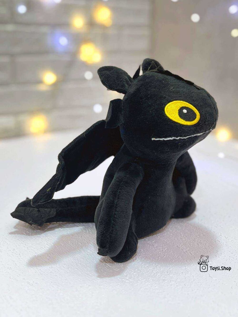 عروسک پولیشی مدل اژدها بی دندون و خشم شب