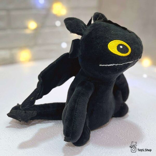 عروسک پولیشی مدل اژدها بی دندون و خشم شب