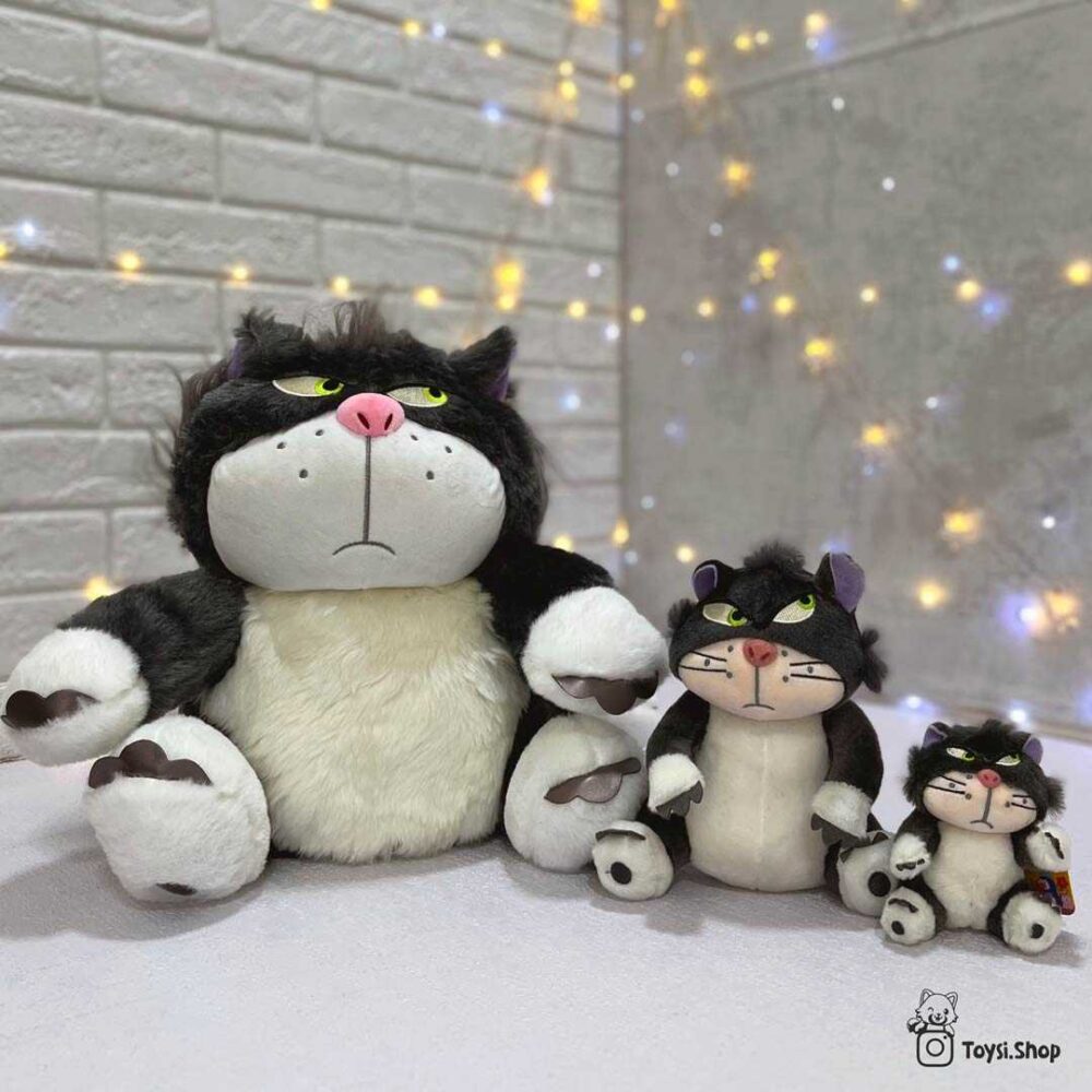 عروسک گربه لوسیفر خرید عروسک لوسیفر گربه سیندرلا