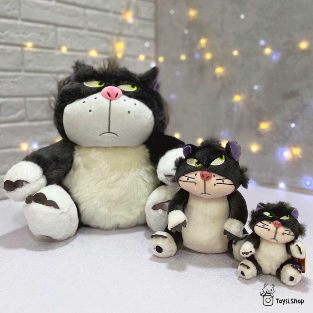 عروسک گربه لوسیفر خرید عروسک پولیشی لوسیفر