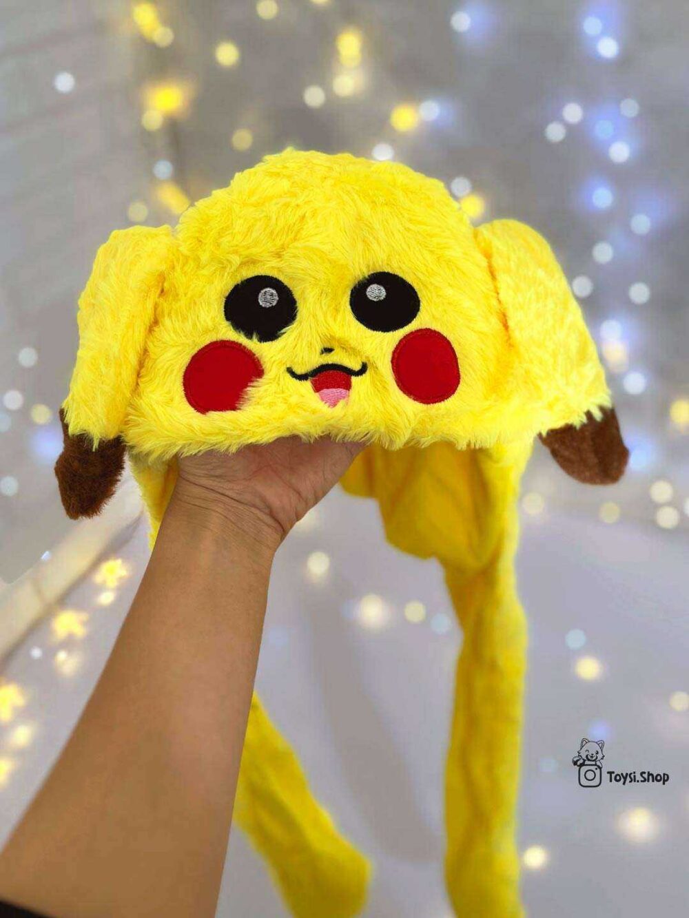 کلاه ایفای نقش مدل گوش دراز پوکمون پیکاچو