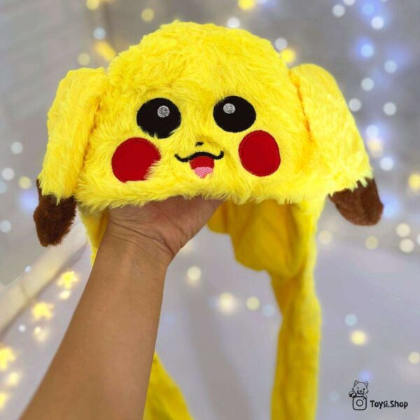 کلاه ایفای نقش مدل گوش دراز پوکمون پیکاچو