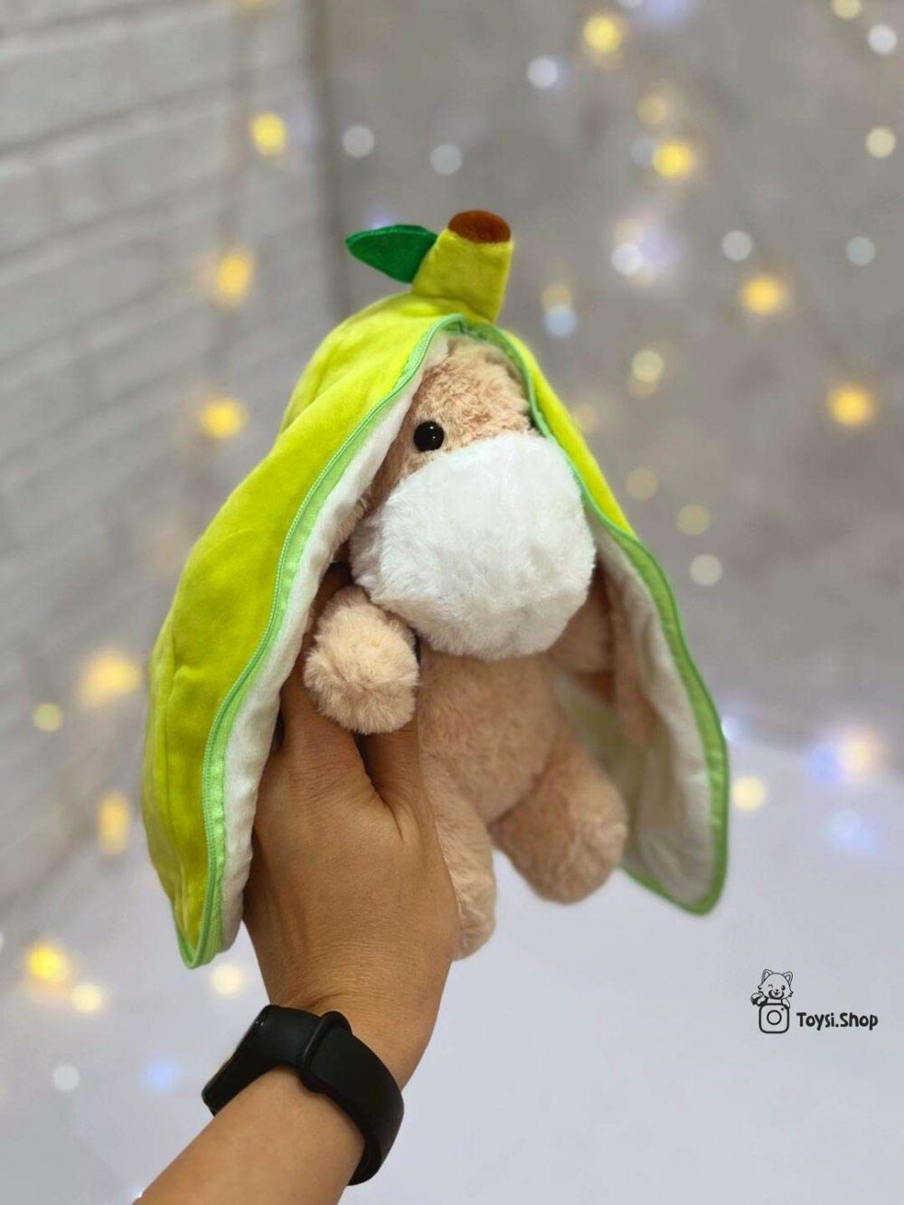 عروسک الاغ سورپرایزی داخل موز