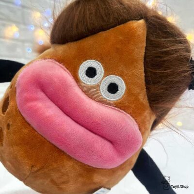 عروسک سیب زمینی لب گنده عروسک سیب زمینی لب پروتزی