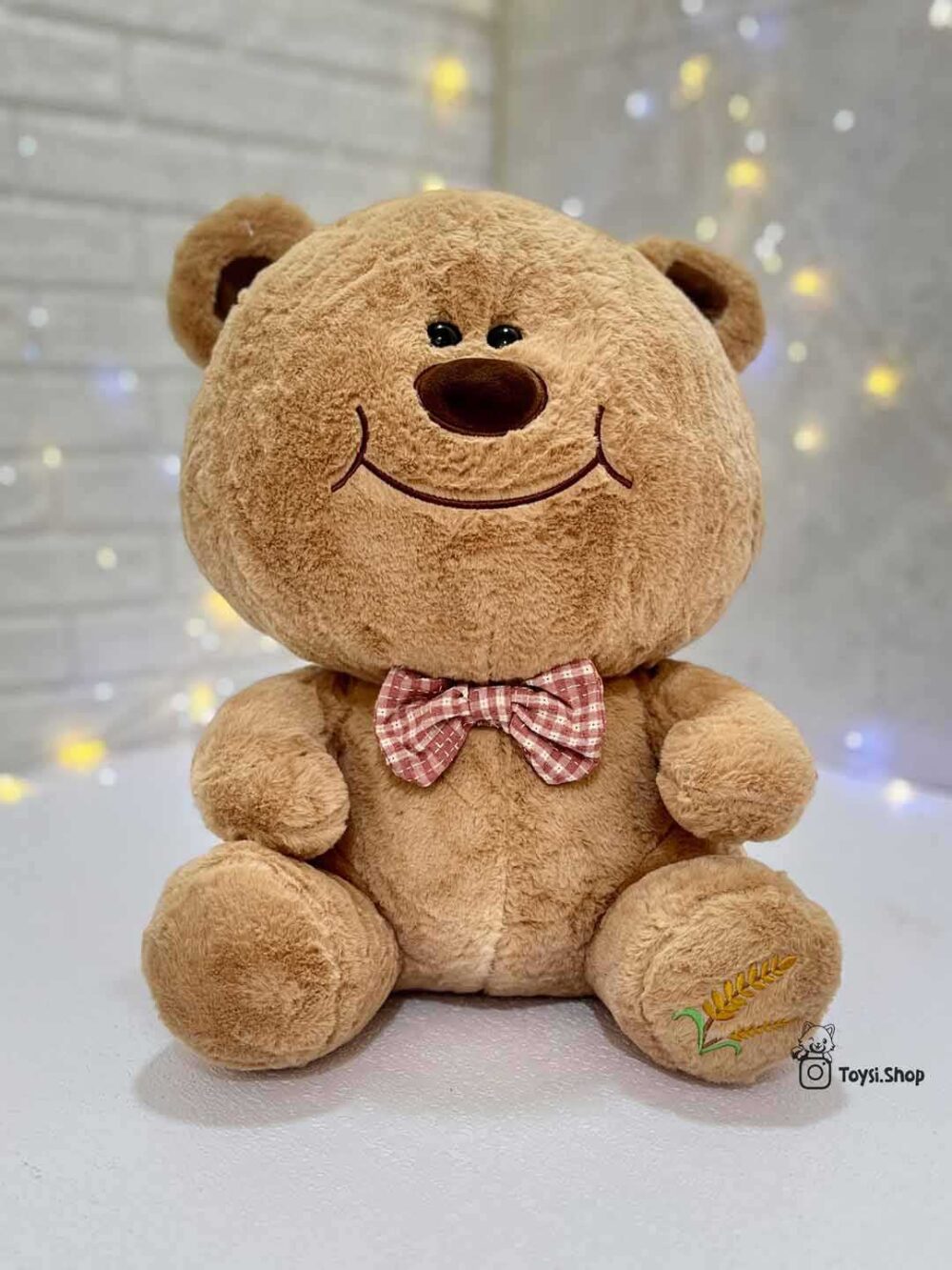 عروسک خرس بزرگ گندمی عروسک خرس بزرگ گندمی، خرس خندان