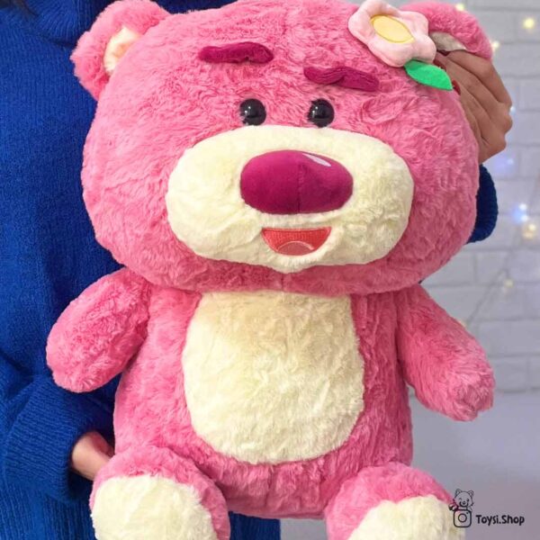 عروسک خرس اورجینال لاتسو صورتی