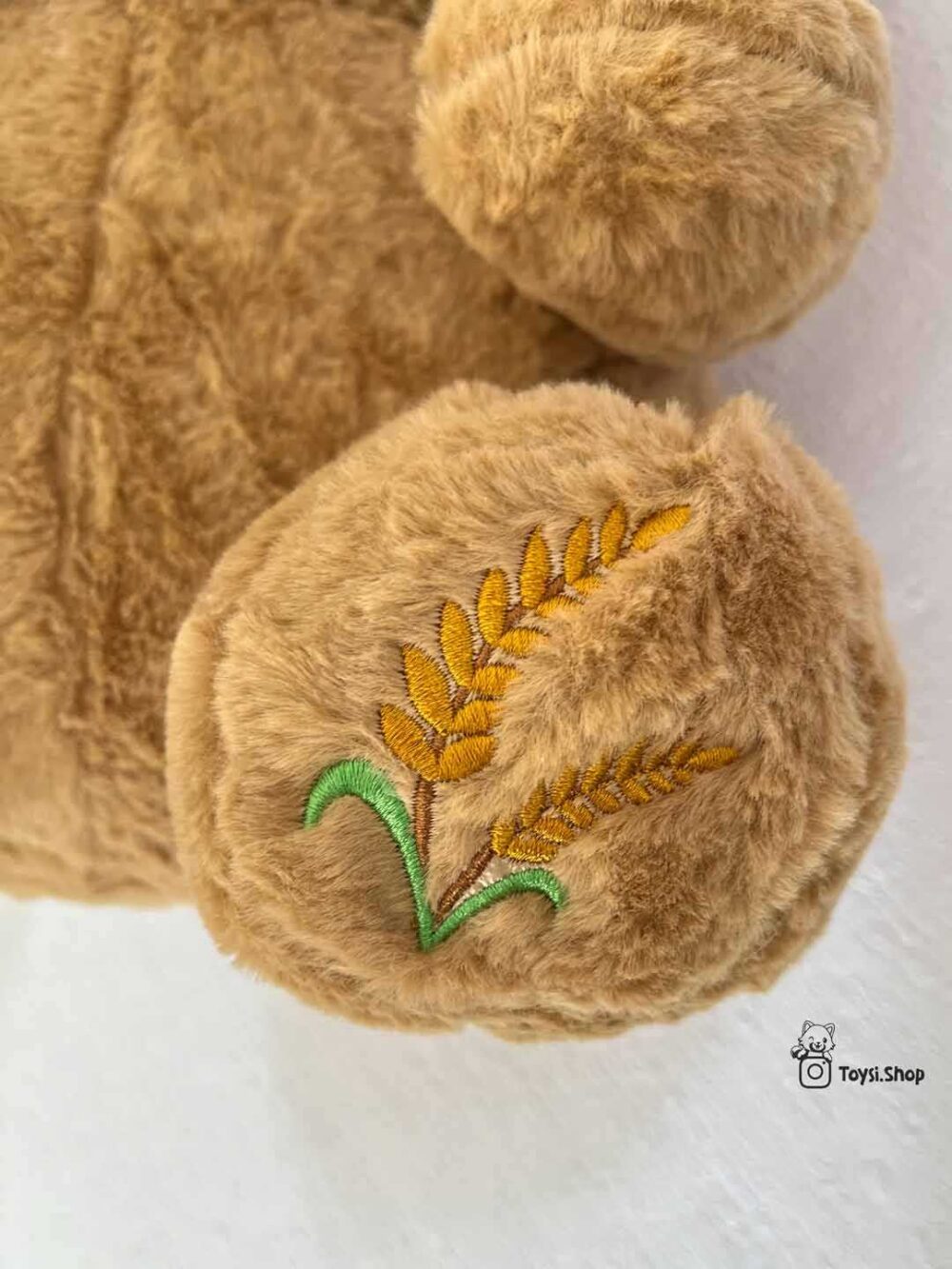 عروسک خرس بزرگ گندمی خرس پولیشی