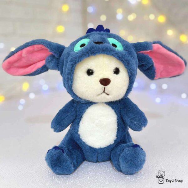 عروسک پولیشی خرس با لباس استیج