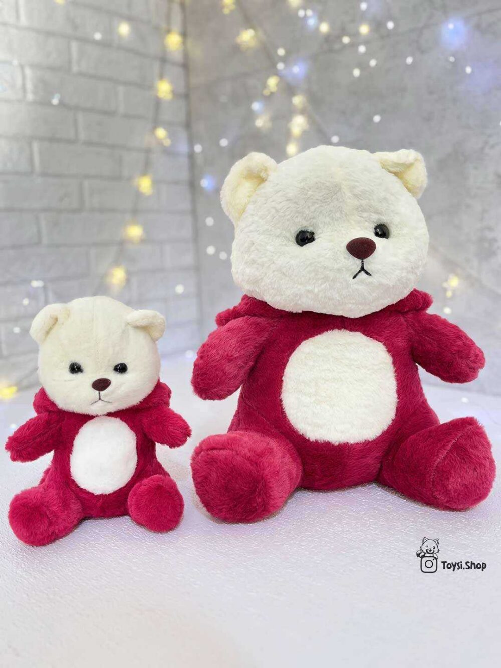 خرس طرح هودی کلاه دار