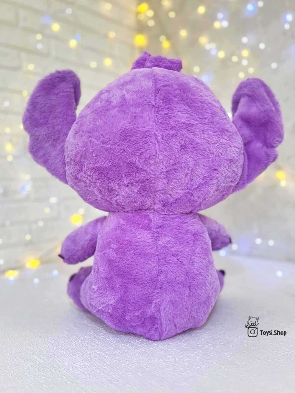 عروسک استیچ بزرگ بنفش عروسک استیچ و آنجل