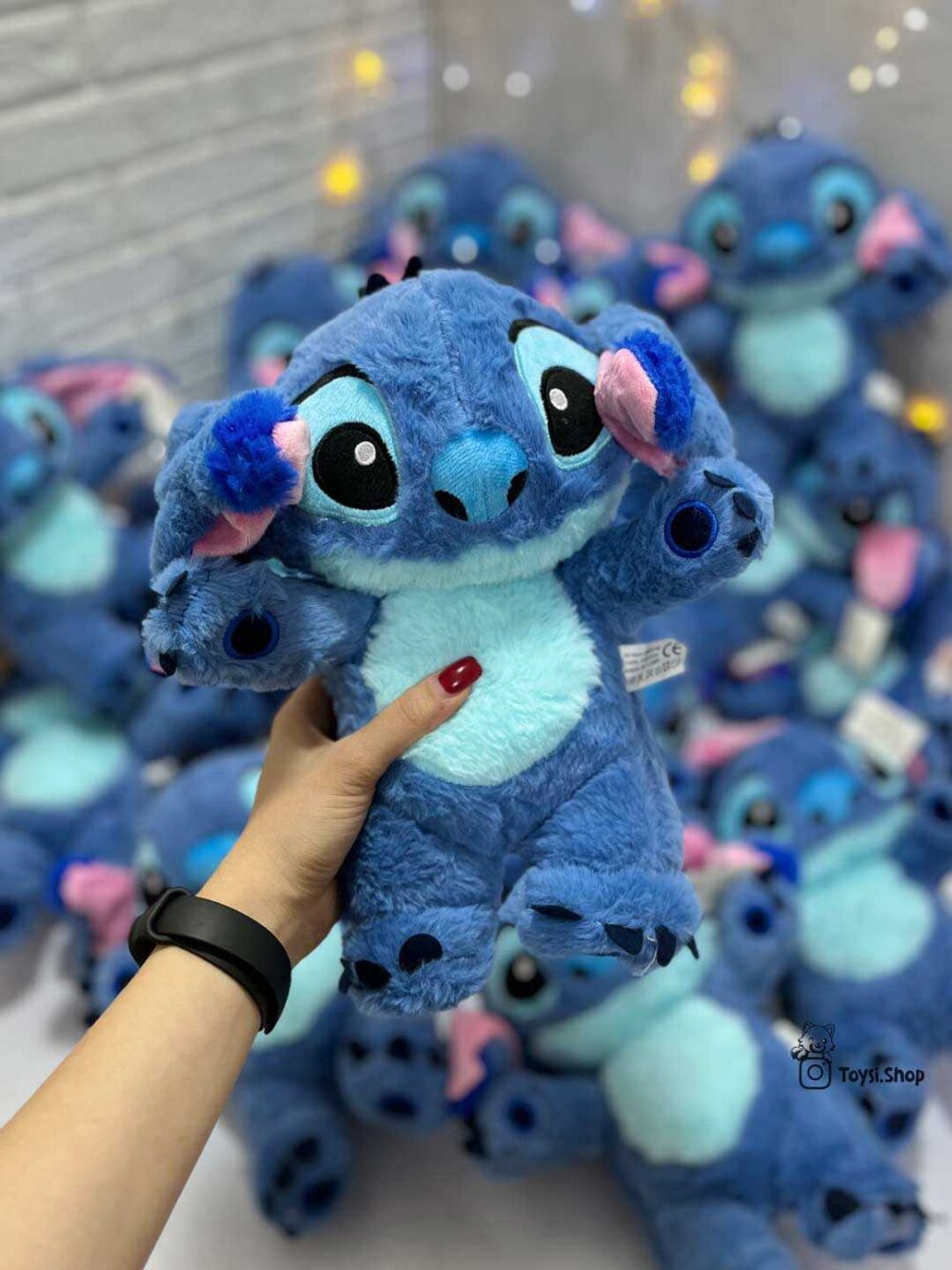 عروسک استیچ پمپی عروسک پمپی اورجینال