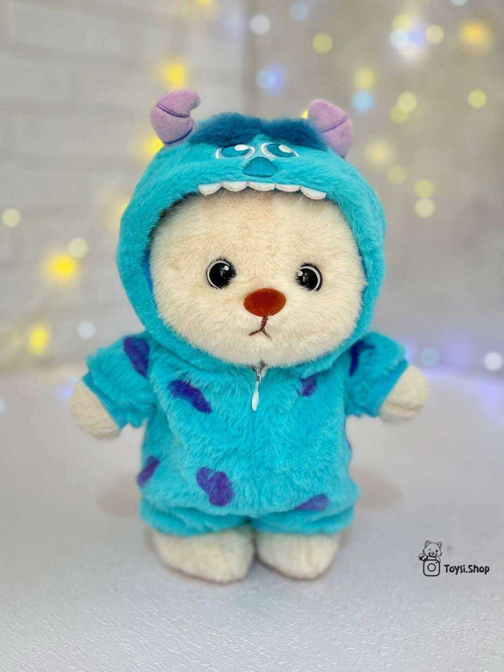 عروسک خرس لباس سالیوان