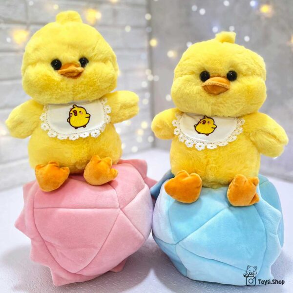 خرید عروسک جوجه زرد داخل تخم مرغ