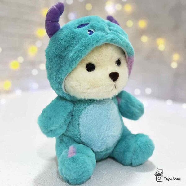 خرید عروسک خرس لباس سالیوان