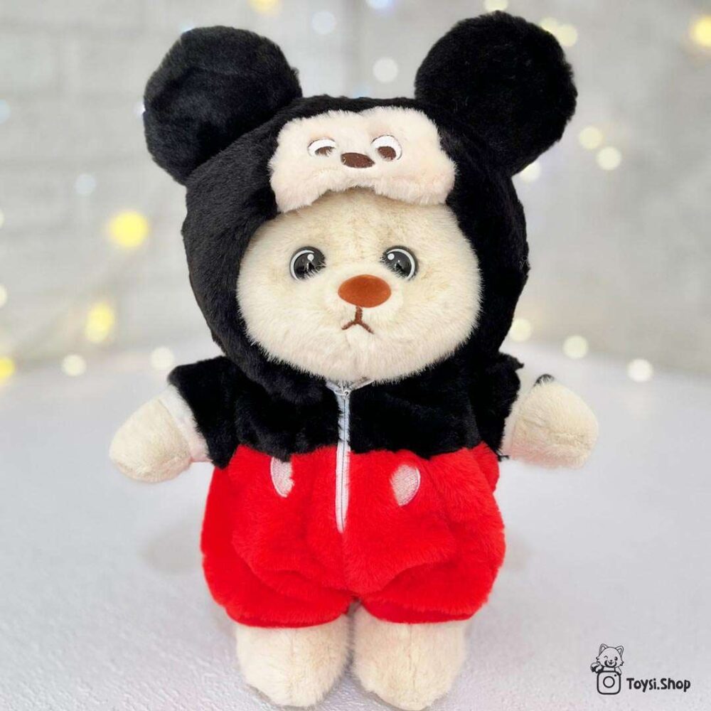 عروسک خرس هودی پوش میکیموس