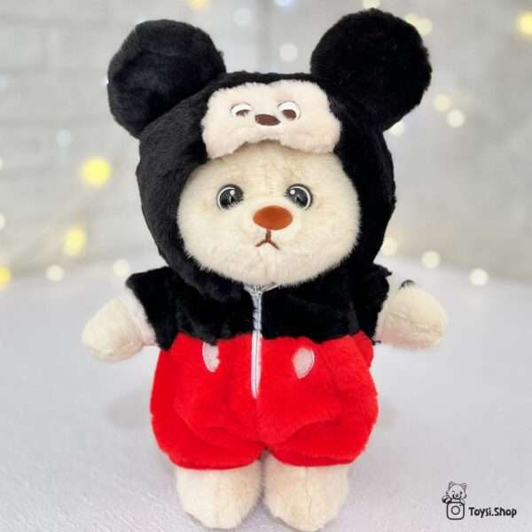 عروسک خرس هودی پوش میکیموس