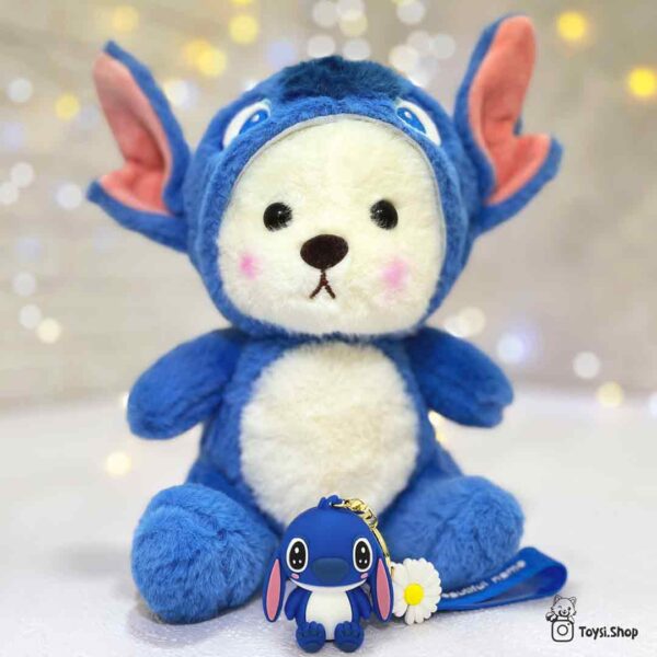 عروسک خرس کلاه استیچ