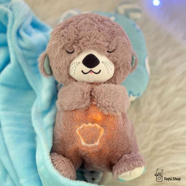 عروسک خرس نفس میکشه