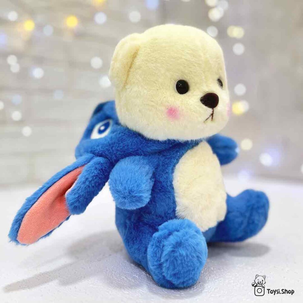 عروسک خرس با لباس استیچ