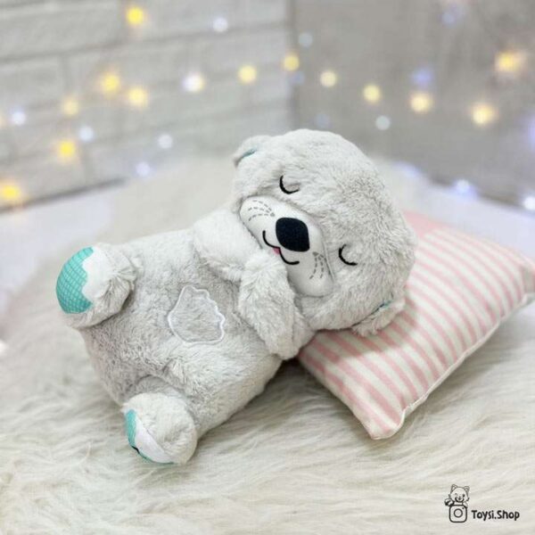 عروسک خرس نفس کش سفید