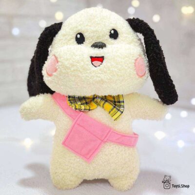 عروسک سگ کیف دار