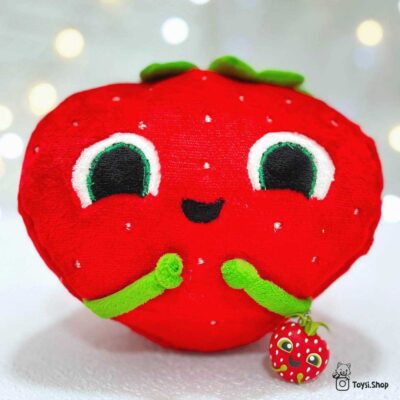 عروسک فرنگیس توتفرنگی خرید عروسک فرنگیس توت فرنگی