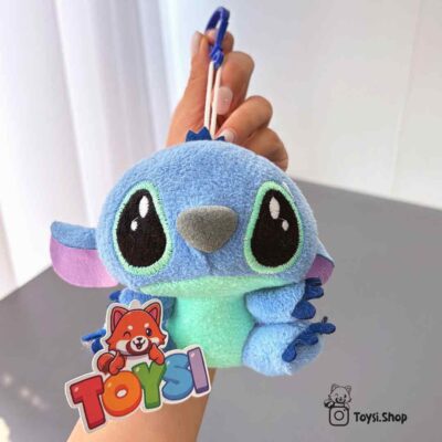 آویز استیچ آبی