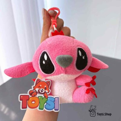 آویز آنجل صورتی