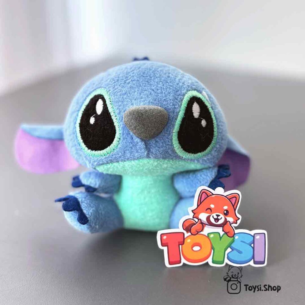 آویز استیچ آبی