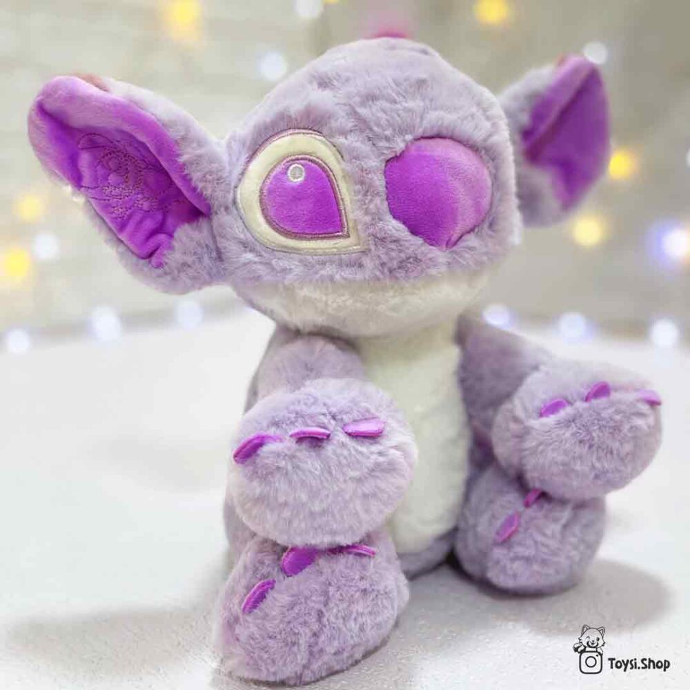 عروسک استیچ بنفش عروسک استیج اورجینال بنفش