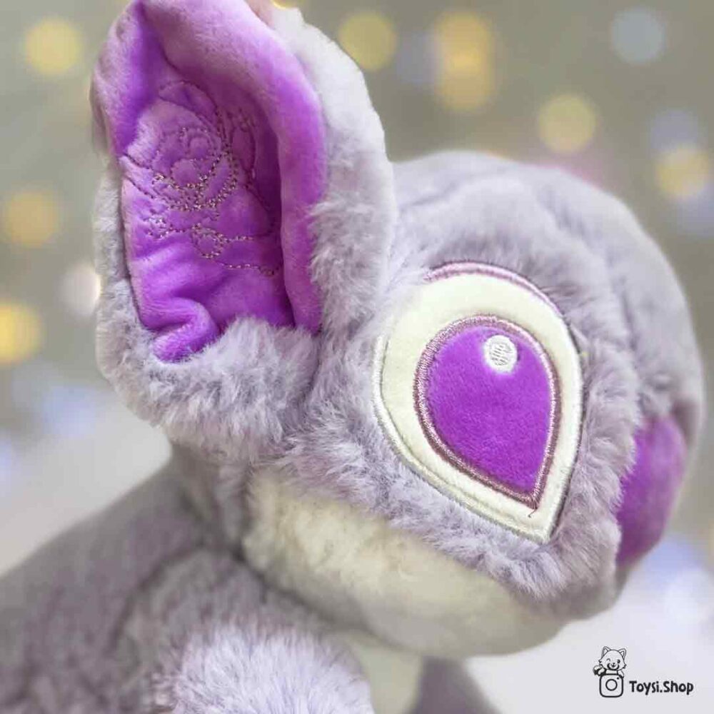 عروسک استیچ بنفش خرید عروسک استیچ نشسته