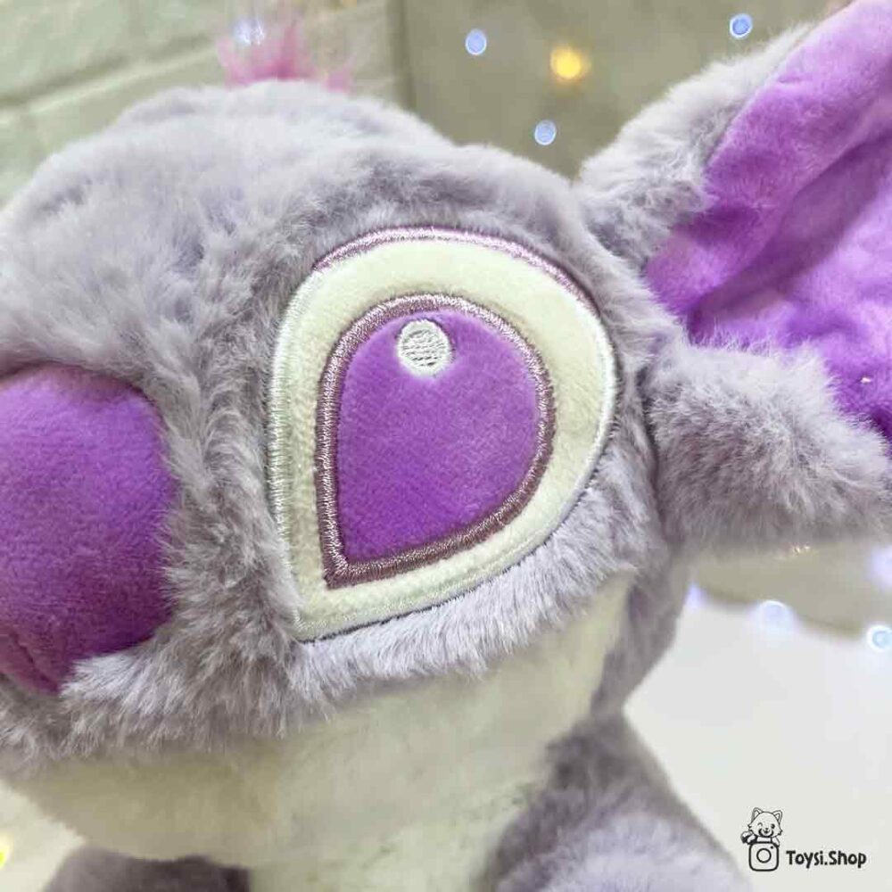 عروسک استیچ بنفش قیمت عروسک استیچ بنفش نشسته